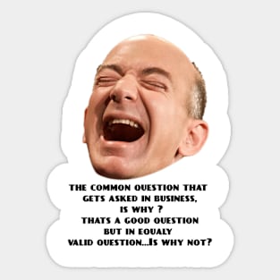 JEFF BEZOS Sticker